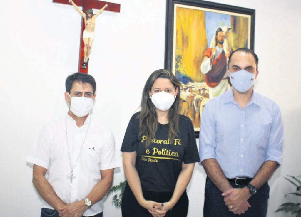 Presidente de subseção da OAB visita a cúria regional - Jornal O São Paulo