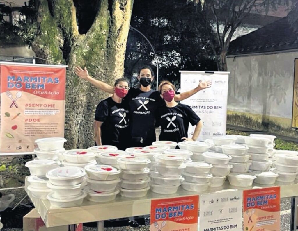‘Marmitas do Bem – Orar&Ação’: iniciativa misericordiosa às pessoas em situação de rua - Jornal O São Paulo