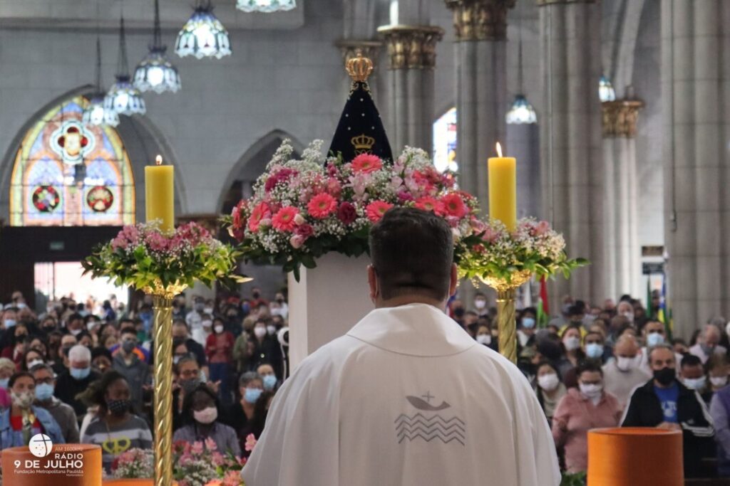 A alegria de poder voltar às celebrações presenciais no dia da Padroeira do Brasil - Jornal O São Paulo