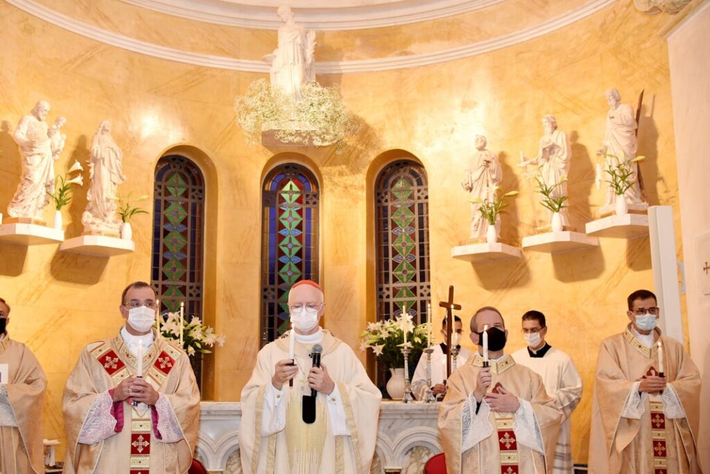 Capela Santa Luzia é reinaugurada e marca início das atividades da Cidade Matarazzo - Jornal O São Paulo