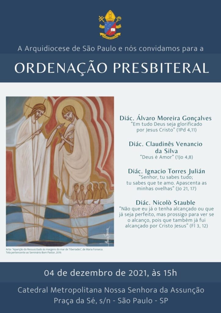 Diáconos seminaristas fazem a Profissão de Fé e o Juramento de Fidelidade em vista da ordenação presbiteral - Jornal O São Paulo