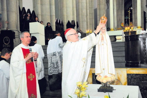 Pag  Fotolegenda dom odilo nossa senhora fatima