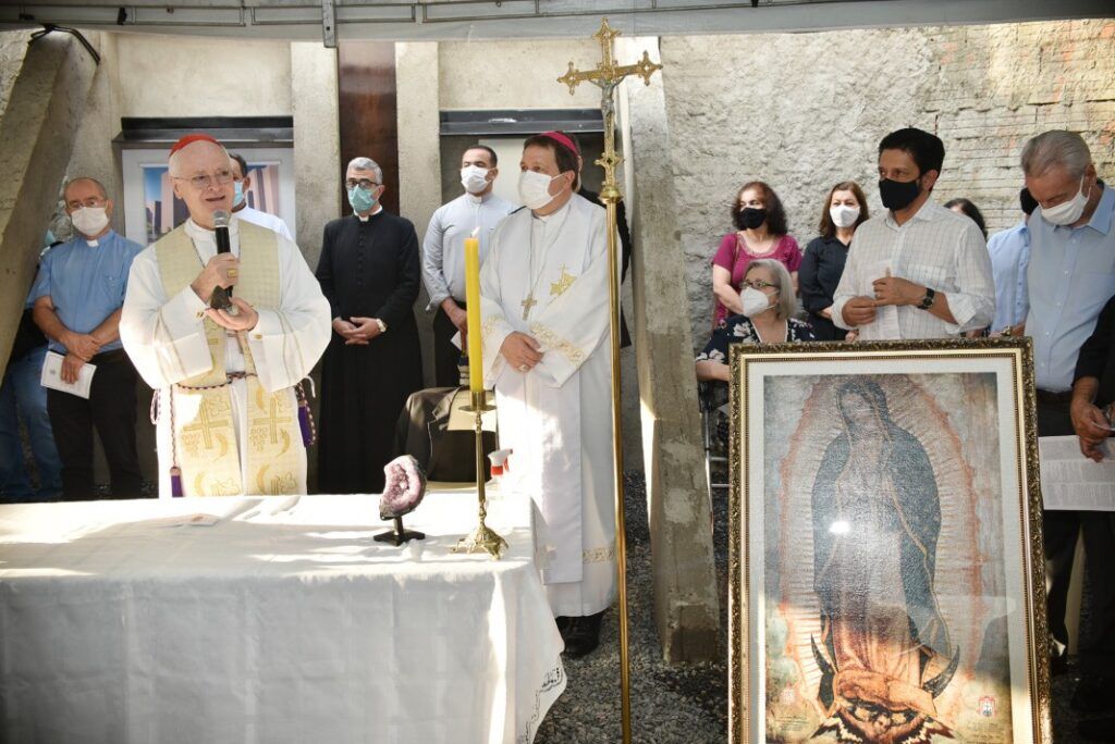Terreno da futura Igreja Nossa Senhora de Guadalupe é abençoado na Chácara Klabin - Jornal O São Paulo