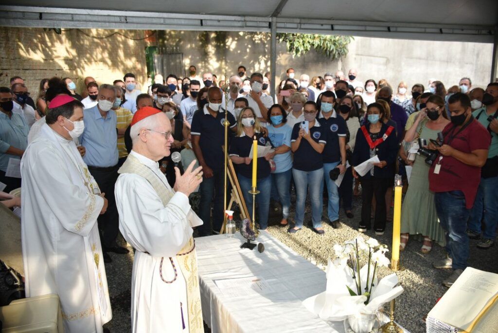 Terreno da futura Igreja Nossa Senhora de Guadalupe é abençoado na Chácara Klabin - Jornal O São Paulo