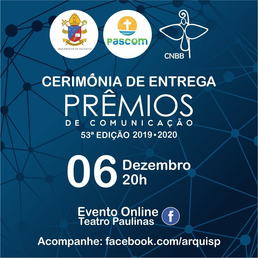 Entrega dos Prêmios de Comunicação da CNBB acontecerá na segunda-feira, 6 - Jornal O São Paulo