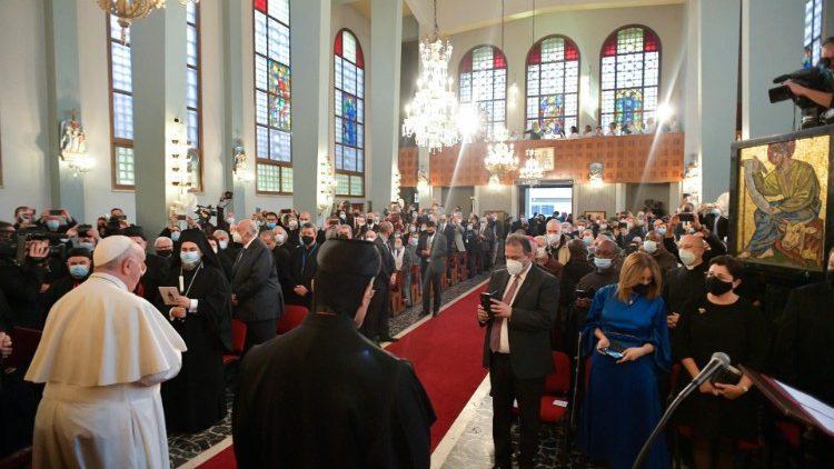 Em Chipre, Papa pede que a Igreja seja sempre ‘instrumento de fraternidade para o mundo’ - Jornal O São Paulo