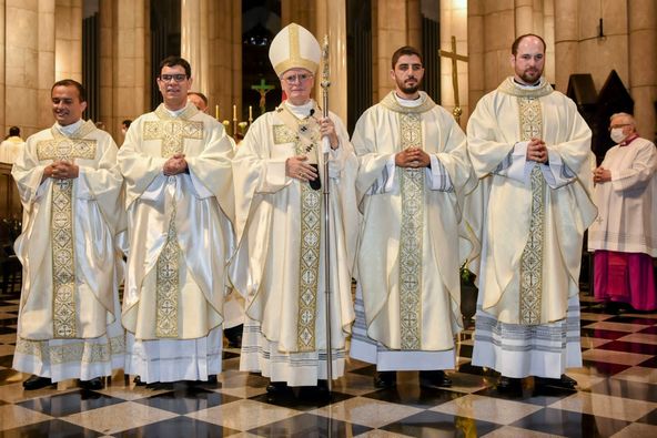 Arquidiocese de São Paulo tem quatro novos sacerdotes
