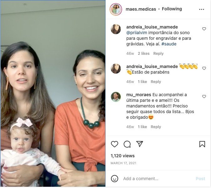 Mães, médicas e influencers - Jornal O São Paulo