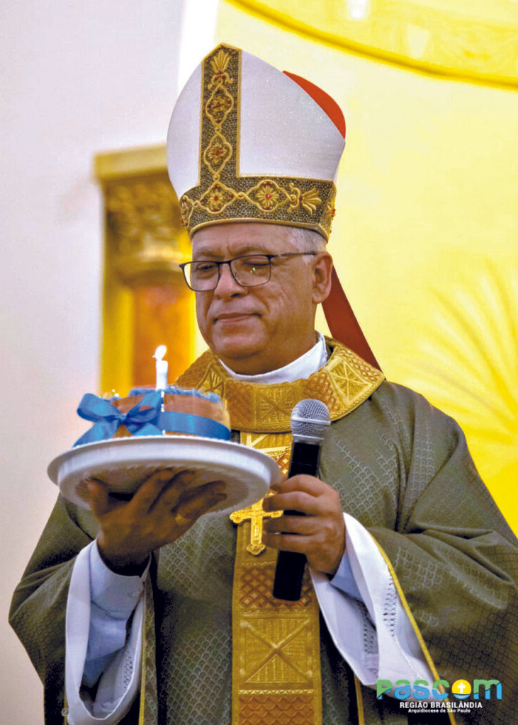 Dom Carlos Silva celebra primeiro ano de episcopado - Jornal O São Paulo