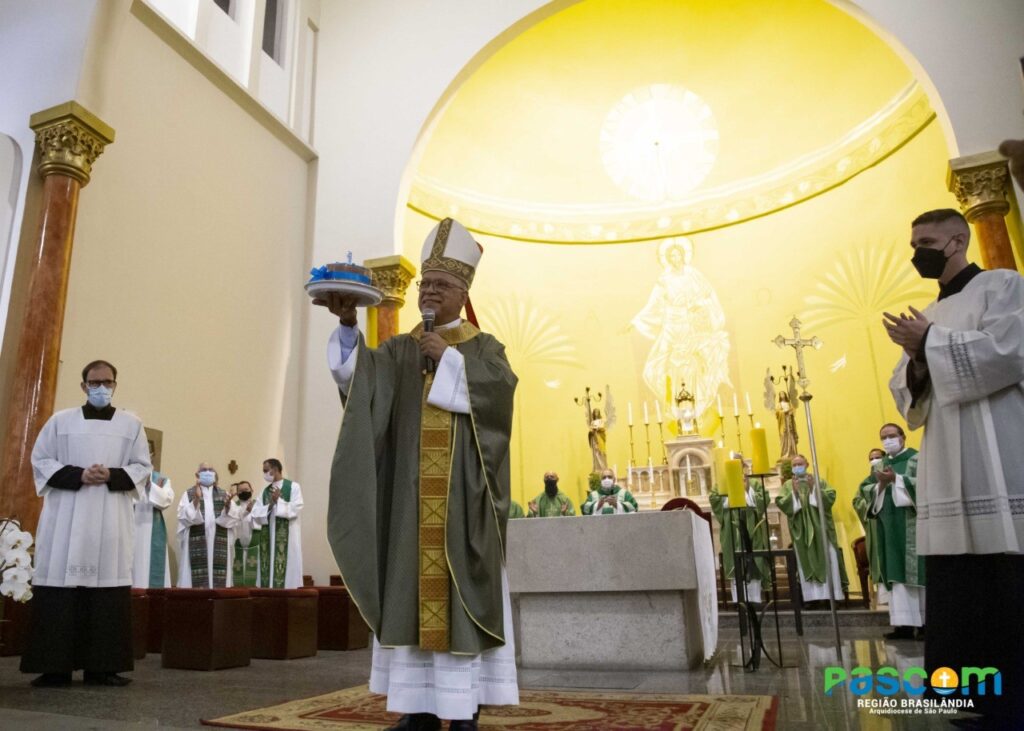 Dom Carlos Silva celebra primeiro ano de episcopado - Jornal O São Paulo