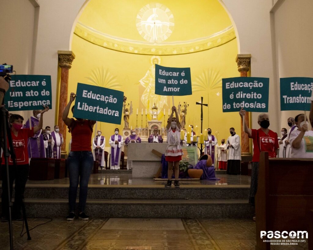 Dom Carlos Silva: ‘Somos a favor da  fraternidade e de uma boa Educação’ - Jornal O São Paulo