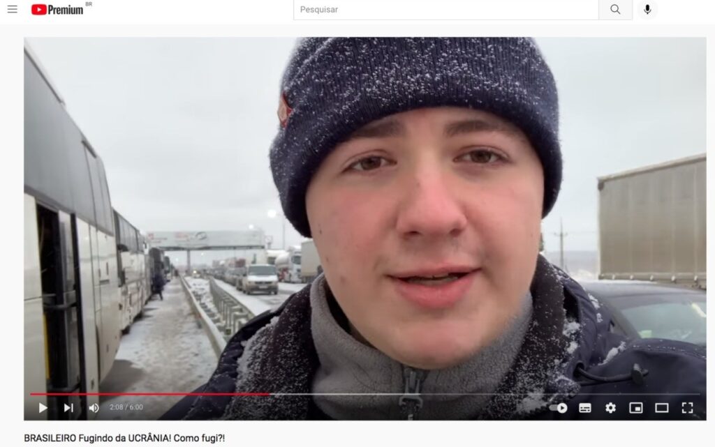 Após a invasão da Rússia, brasileiro foge da Ucrânia com esposa grávida de 7 meses - Jornal O São Paulo