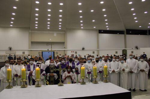 Monsenhor Cícero Alves de França preside missa em ação de graças - Jornal O São Paulo