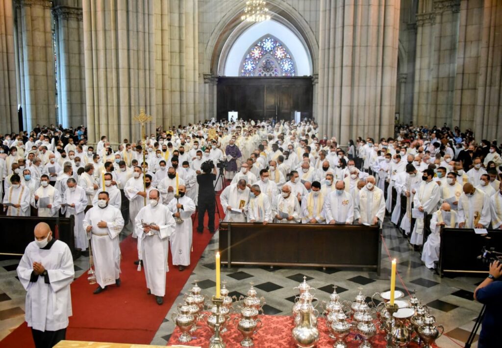 Dom Odilo: ‘Não temos o sacerdócio como propriedade, mas participamos do sacerdócio de Cristo’ - Jornal O São Paulo