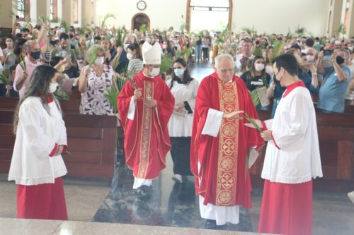 Dom José Benedito preside missa no Domingo de Ramos - Jornal O São Paulo
