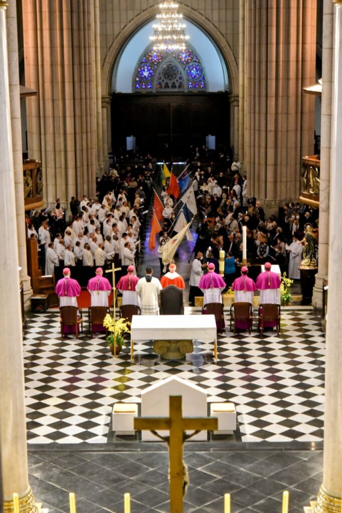 Celebração marca a abertura da assembleia arquidiocesana do sínodo - Jornal O São Paulo