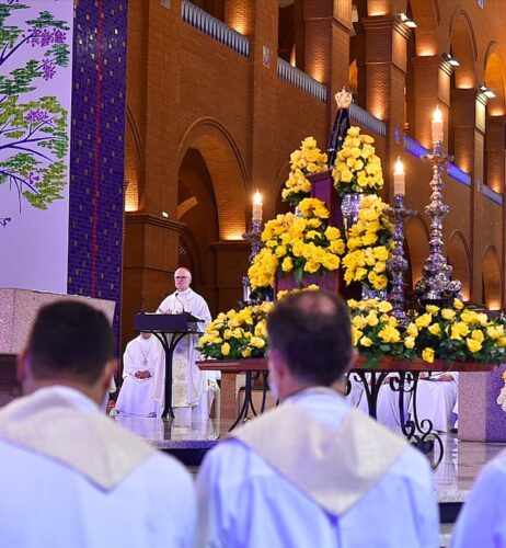 Em romaria, fiéis agradecem o dom da vida e pedem a intercessão da Mãe Aparecida pelo sínodo - Jornal O São Paulo