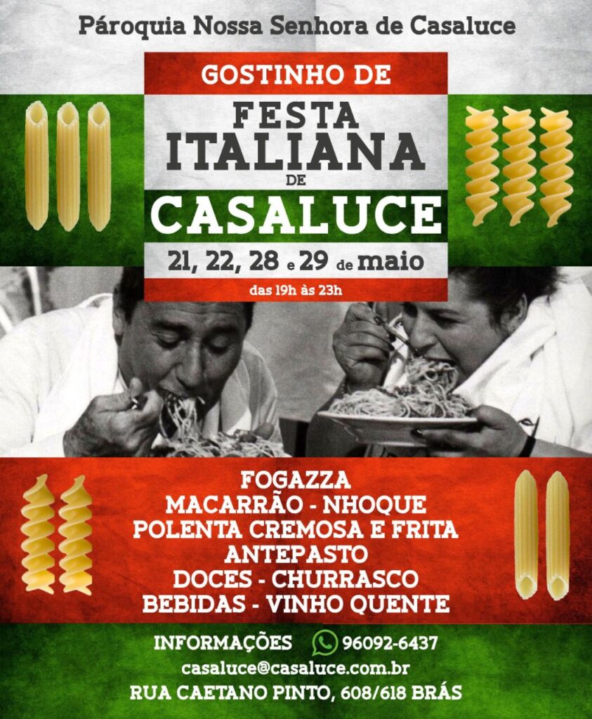 Festa de Nossa Senhora de Casaluce acontecerá nos dois próximos finais de semana - Jornal O São Paulo