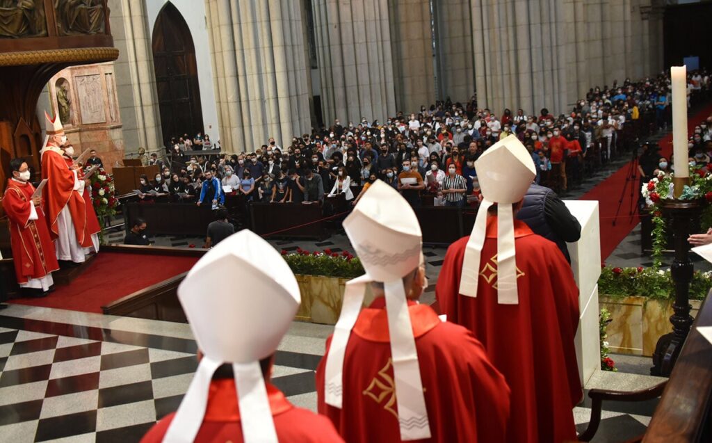 ‘Jovens, abram-se ao Espírito Santo e não tenham medo de testemunhá-lo’ - Jornal O São Paulo