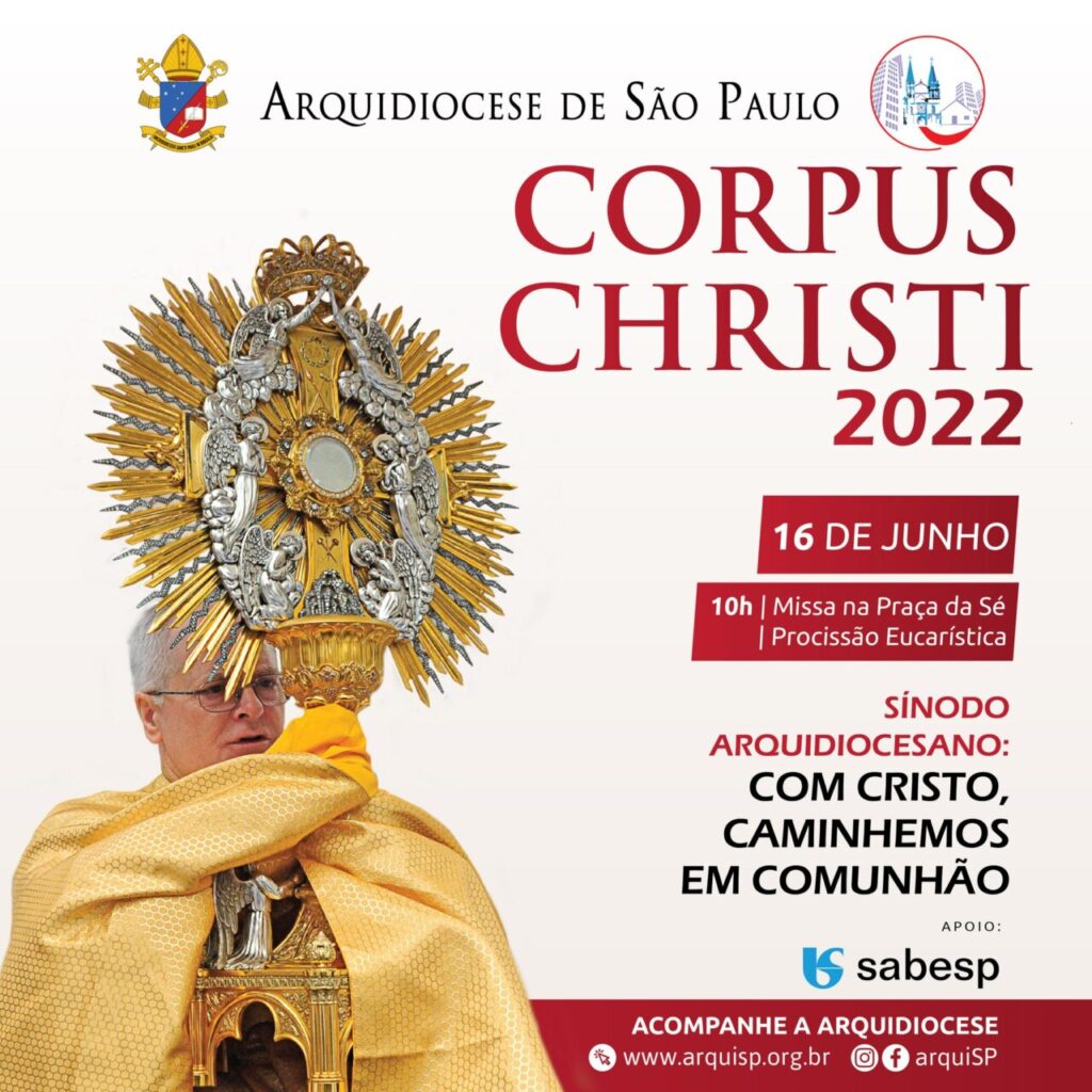 A Igreja, corpo de Cristo, professa a fé na presença real de Jesus na Eucaristia - Jornal O São Paulo