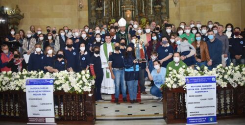 Na Igreja em São Paulo, católicos expressam a alegria de ser família