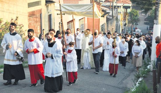 Veja como foi o Corpus Christi em algumas das paróquias da Arquidiocese - Jornal O São Paulo
