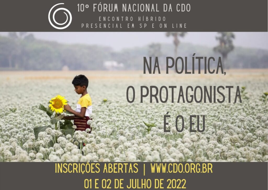 Evento SP debaterá o protagonismo de todas as pessoas na política - Jornal O São Paulo