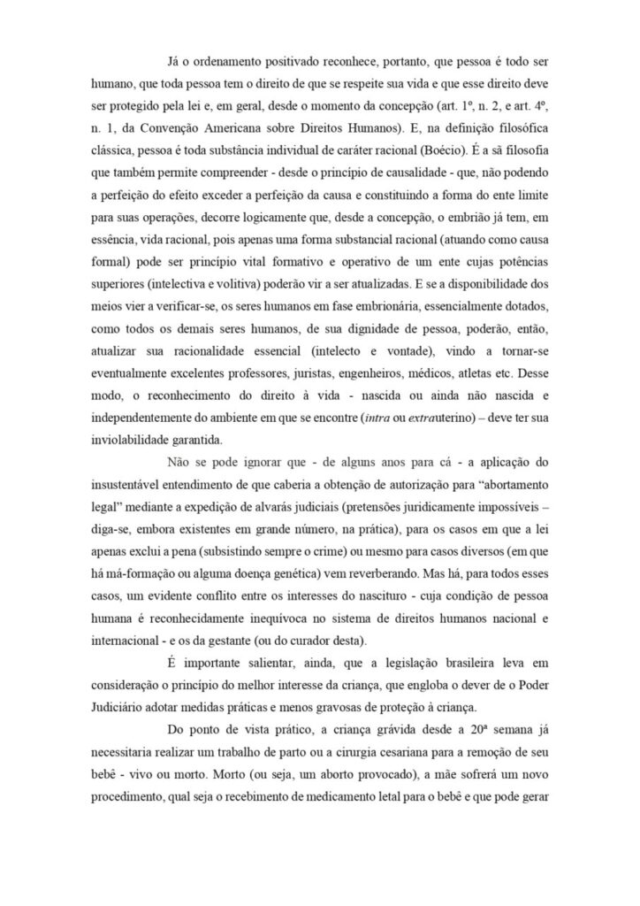 Associações de juristas católicos se manifestam contra o aborto e em defesa da vida - Jornal O São Paulo