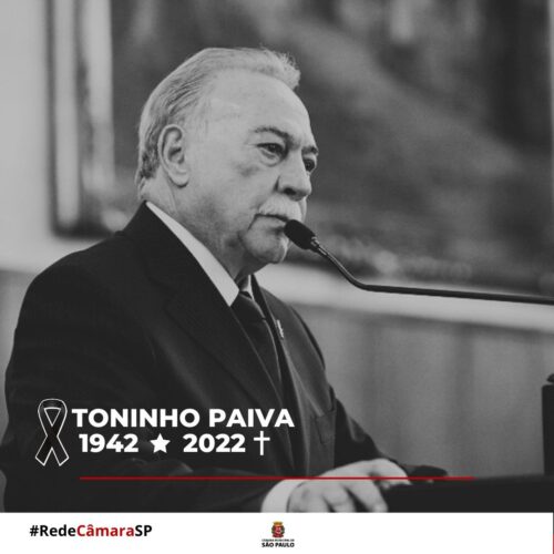 Morre, aos 80 anos, o ex-vereador Toninho Paiva - Jornal O São Paulo