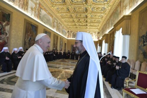 Papa aos bispos greco-católicos: levar encorajamento e esperança - Jornal O São Paulo