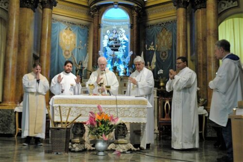 Dom Odilo preside missa na festa patronal da Paróquia Nossa Senhora Achiropita - Jornal O São Paulo