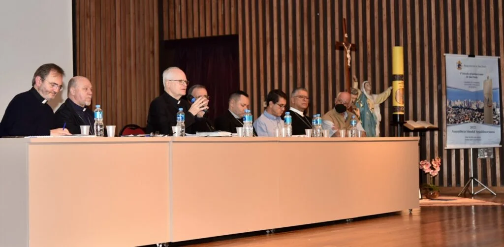 Membros da assembleia sinodal começam a elaborar propostas para práticas pastorais e de evangelização - Jornal O São Paulo