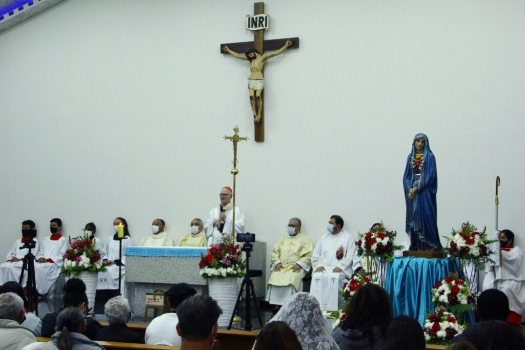 Em Taipas, Dom Odilo preside missa na festa patronal da Paróquia Nossa Senhora das Dores - Jornal O São Paulo
