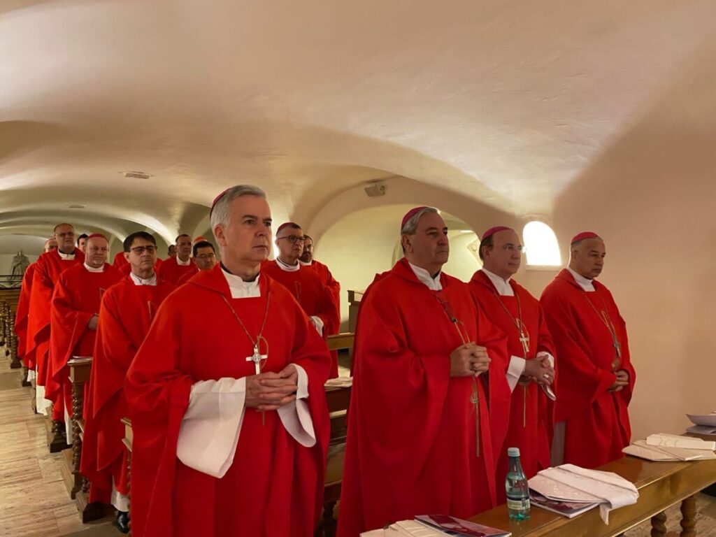 Bispos paulistas iniciam Visita ad limina com Missa no túmulo de São Pedro - Jornal O São Paulo