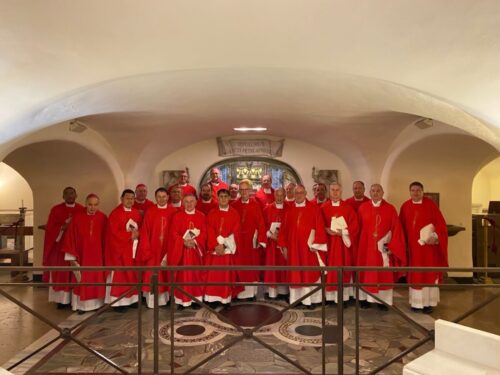 Bispos paulistas iniciam Visita ad limina com Missa no túmulo de São Pedro - Jornal O São Paulo