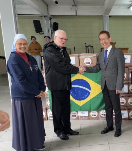 Missão Belém recebe doação de cestas básicas de organização taiwanesa - Jornal O São Paulo