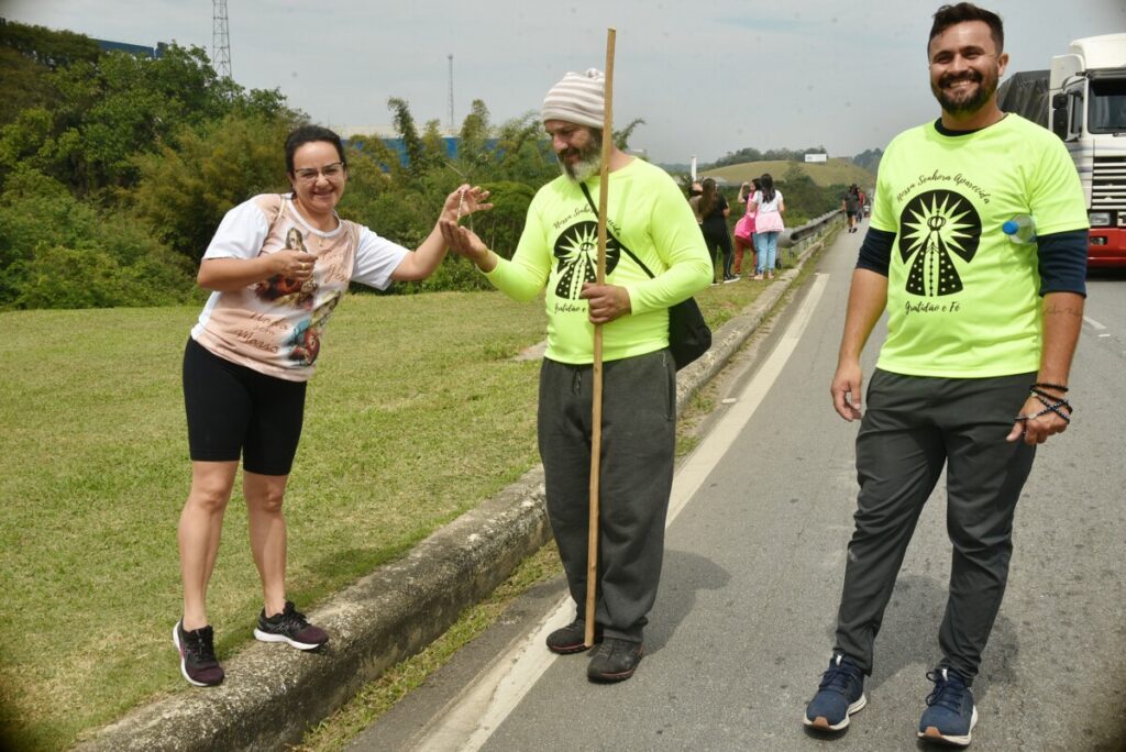 No caminho da fé, romeiros encontram ponto de apoio até a chegada a Aparecida - Jornal O São Paulo