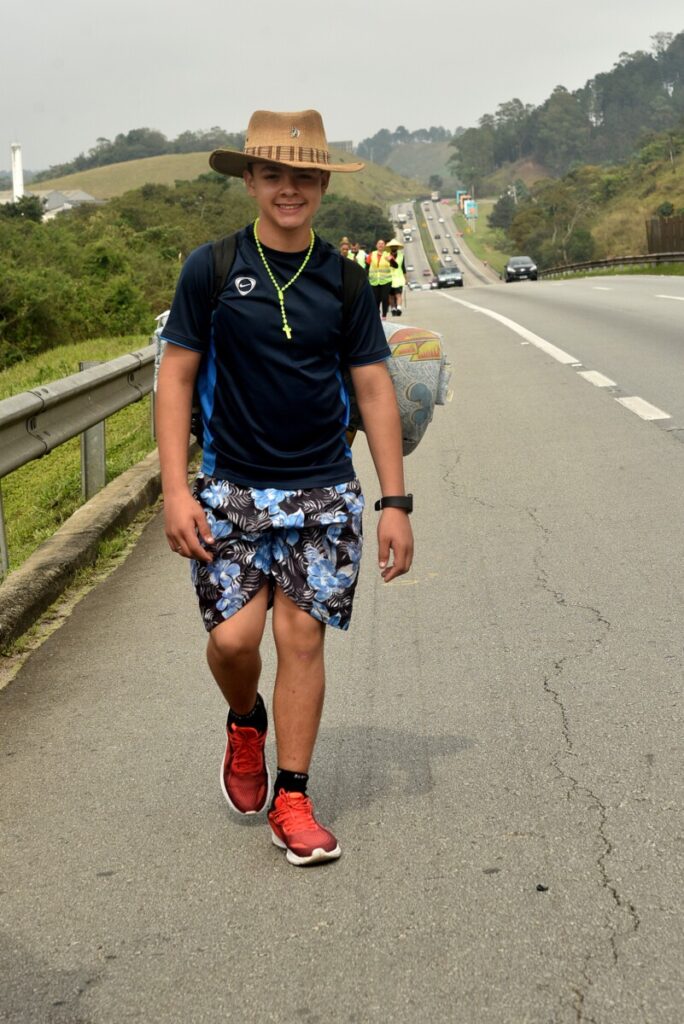 No caminho da fé, romeiros encontram ponto de apoio até a chegada a Aparecida - Jornal O São Paulo