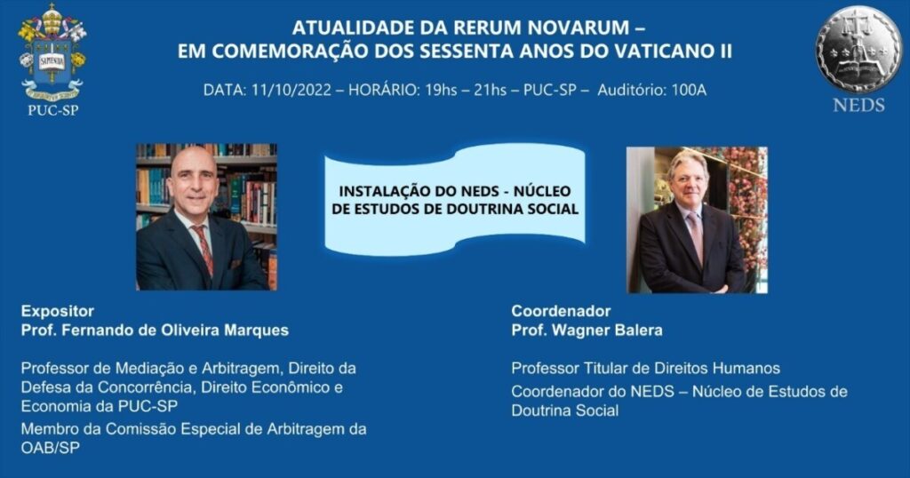 Palestra em comemoração aos 60 anos do Concílio Vaticano II acontecerá na PUC-SP - Jornal O São Paulo