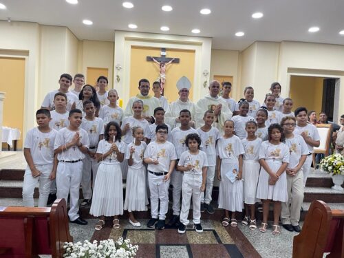 18º CEN: cerca de 3 mil crianças fazem a primeira Comunhão no mesmo dia - Jornal O São Paulo