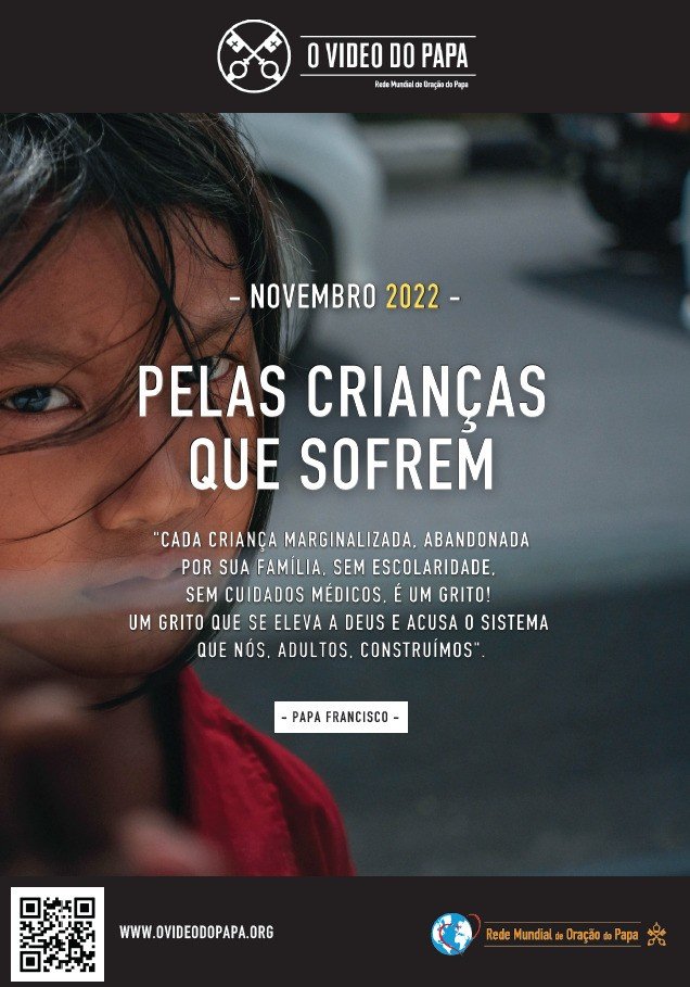 Crianças em vulnerabilidade estão nas intenções de oração do Papa neste mês - Jornal O São Paulo