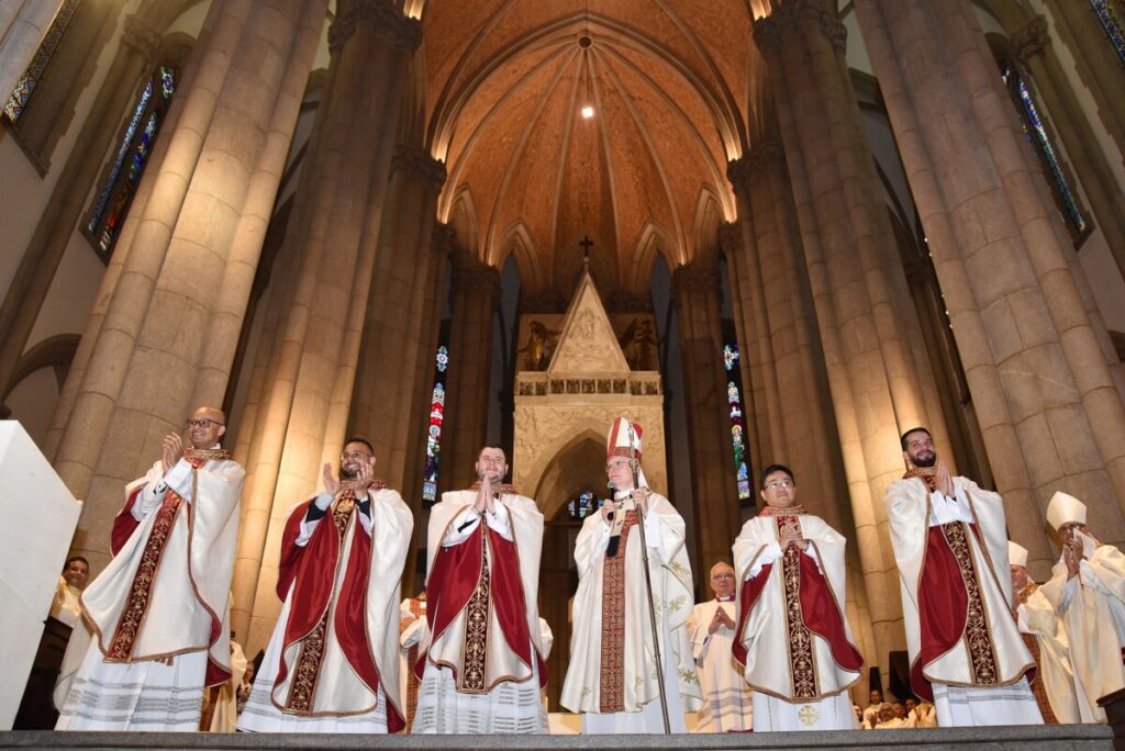 Arquidiocese de São Paulo tem cinco novos sacerdotes