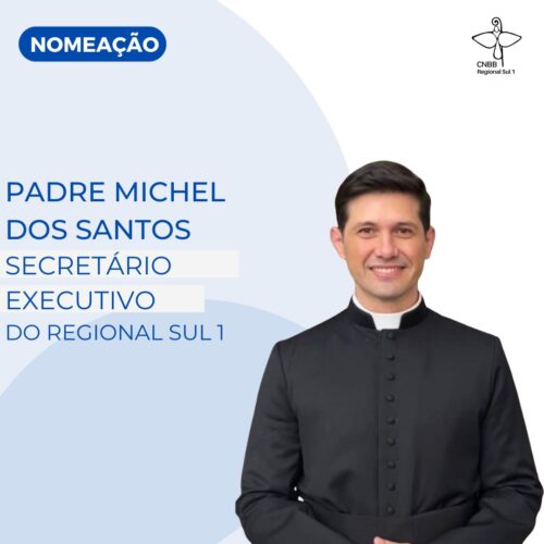 Padre Michel dos Santos é o novo secretário executivo do Regional Sul 1 da CNBB - Jornal O São Paulo