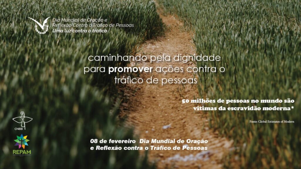 Comissão da CNBB disponibiliza subsídios para a  9ª Edição de Oração e Reflexão contra o tráfico de pessoas - Jornal O São Paulo