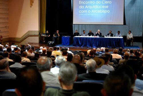 Dom Odilo reflete com o clero arquidiocesano sobre o caminho pós-sinodal - Jornal O São Paulo