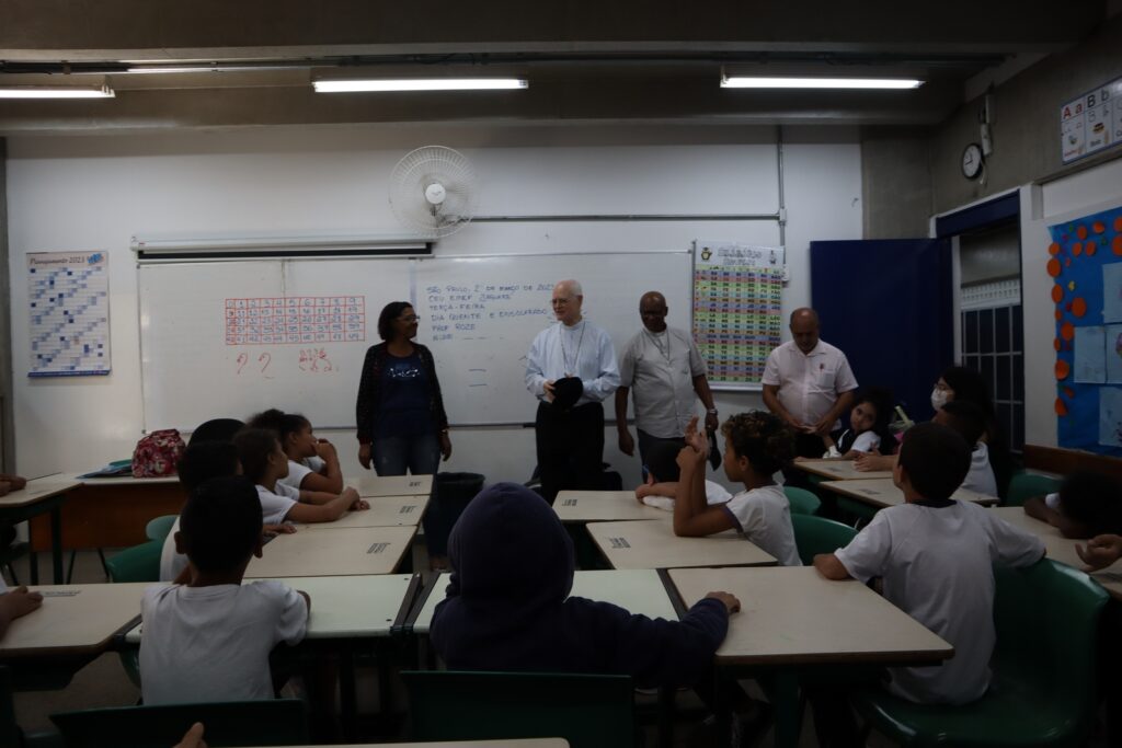 Dom Odilo realiza visita pastoral à Paróquia São José, no Jaguaré - Jornal O São Paulo