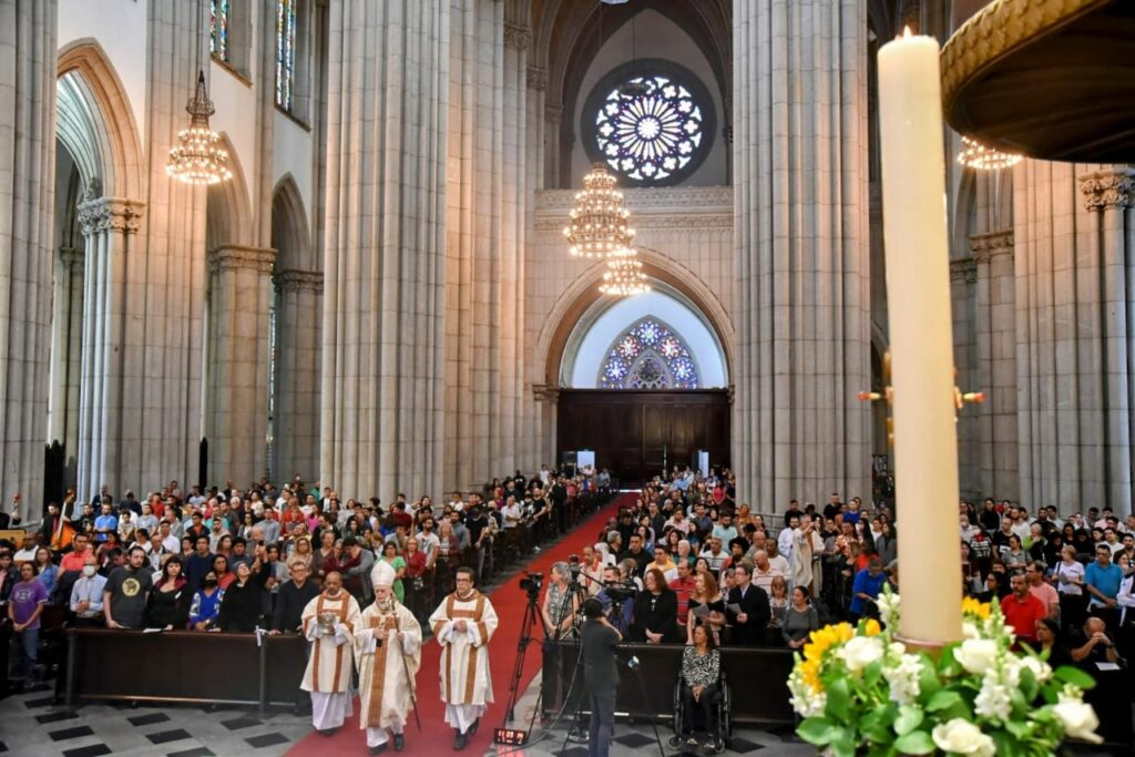Dom Odilo: ‘Que o mundo possa experimentar o poder redentor de Jesus ressuscitado’ - Jornal O São Paulo