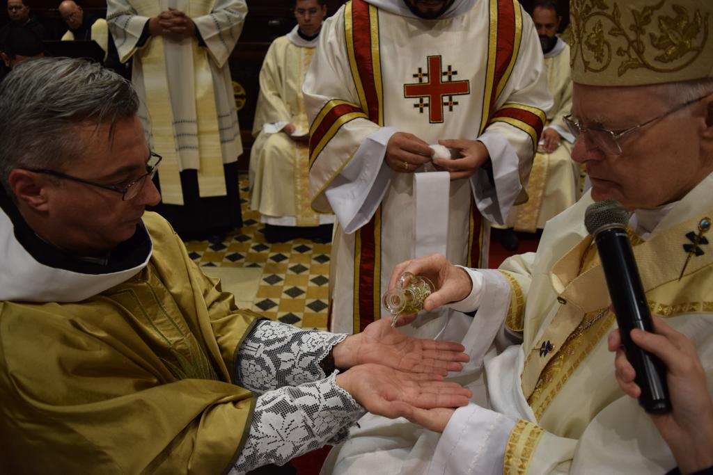 Cardeal Scherer ordena sacerdote o monge Dom Alexandre de Andrade e Silva, OSB - Jornal O São Paulo