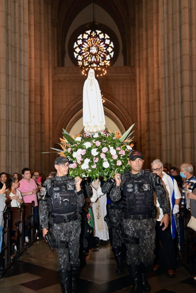 Imagem peregrina de Nossa Senhora de Fátima está na capital paulista - Jornal O São Paulo