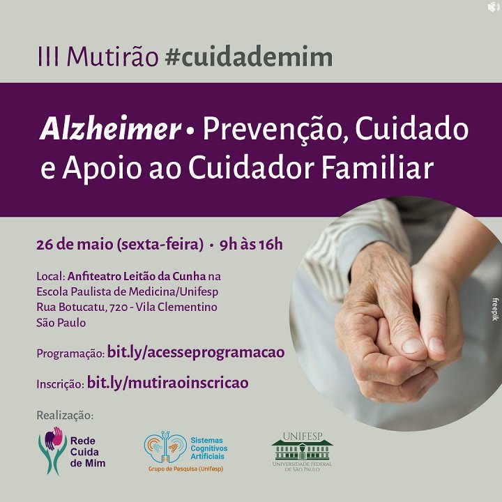 Familiares e cuidadores de pessoas com Alzheimer promovem o ‘III Mutirão Cuida de Mim’ - Jornal O São Paulo